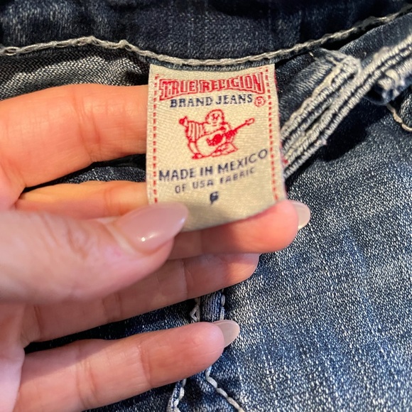 Girls true religion mini skirt size 6 - Picture 3 of 3